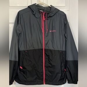 Columbia women’s fleece lined hooded spring/fall jacket